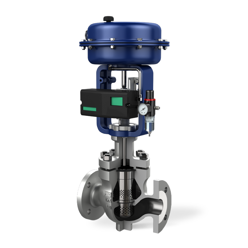 BR.W61D Series Multistage depressurization single seat control valve