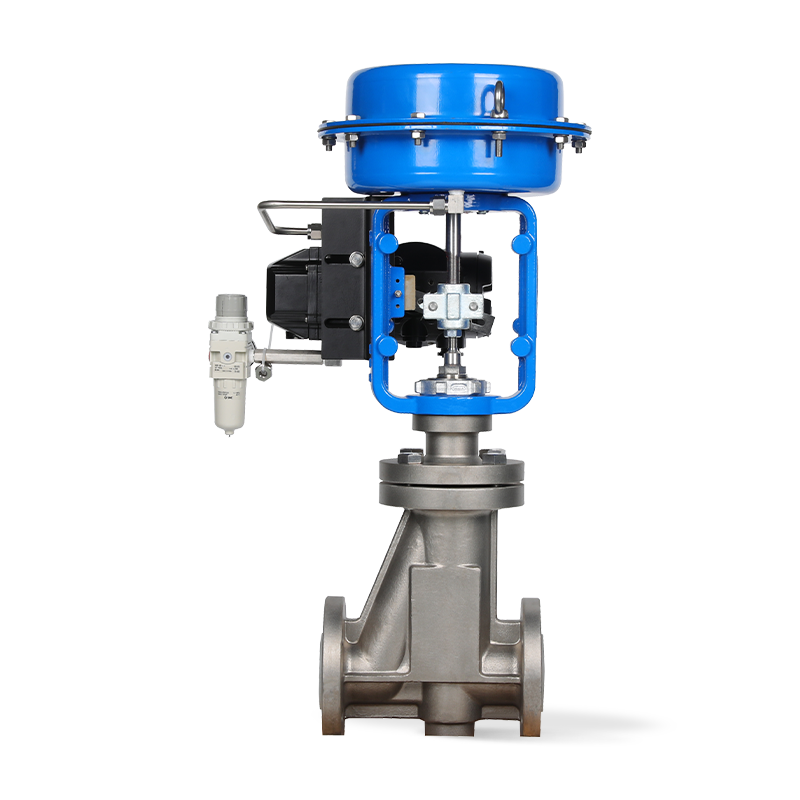 BR.W61F Series fluorine lined single seat control valve