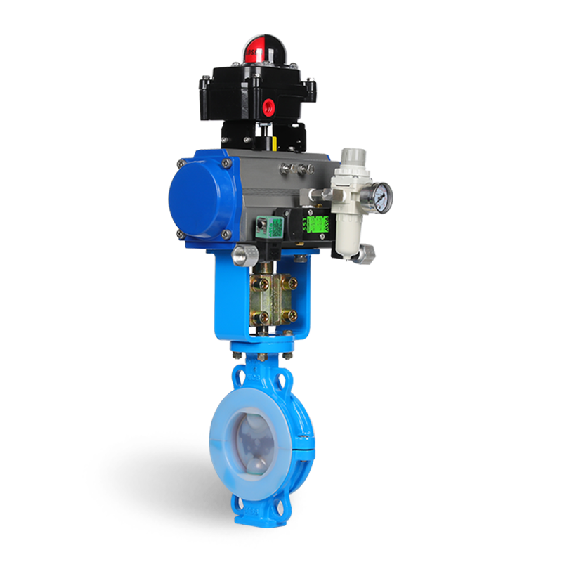 BR.W71F Series lined butterfly valves