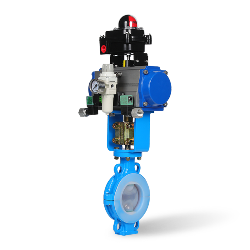 BR.W71F Series lined butterfly valves