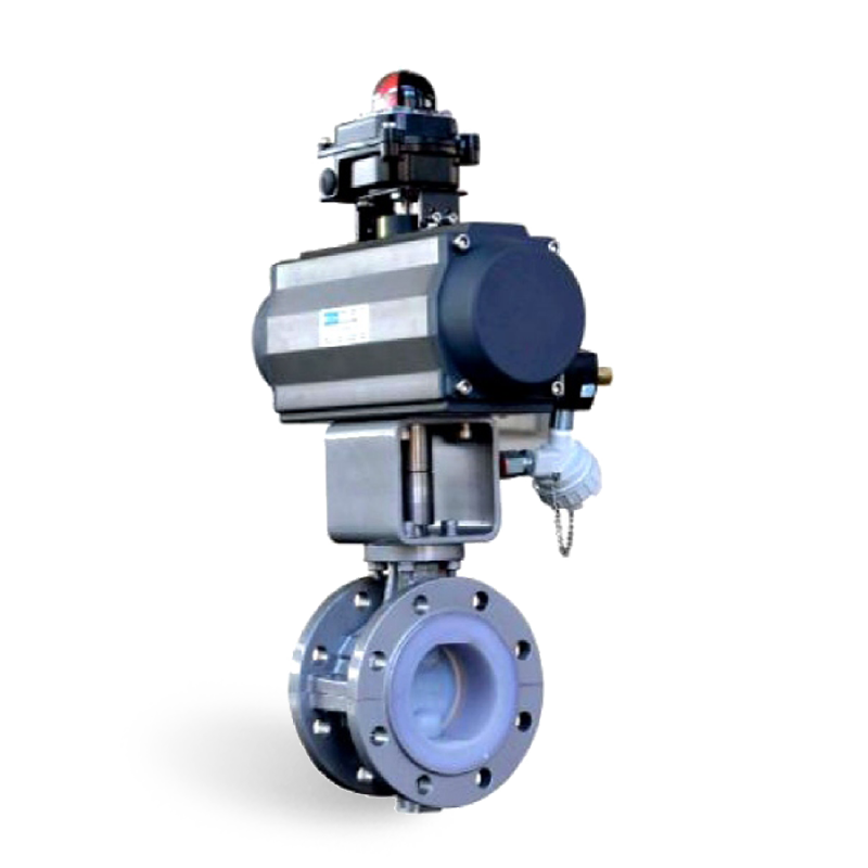 BR.W71F Series lined butterfly valves