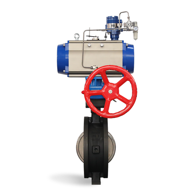 BR.W72W Series double eccentric butterfly valve