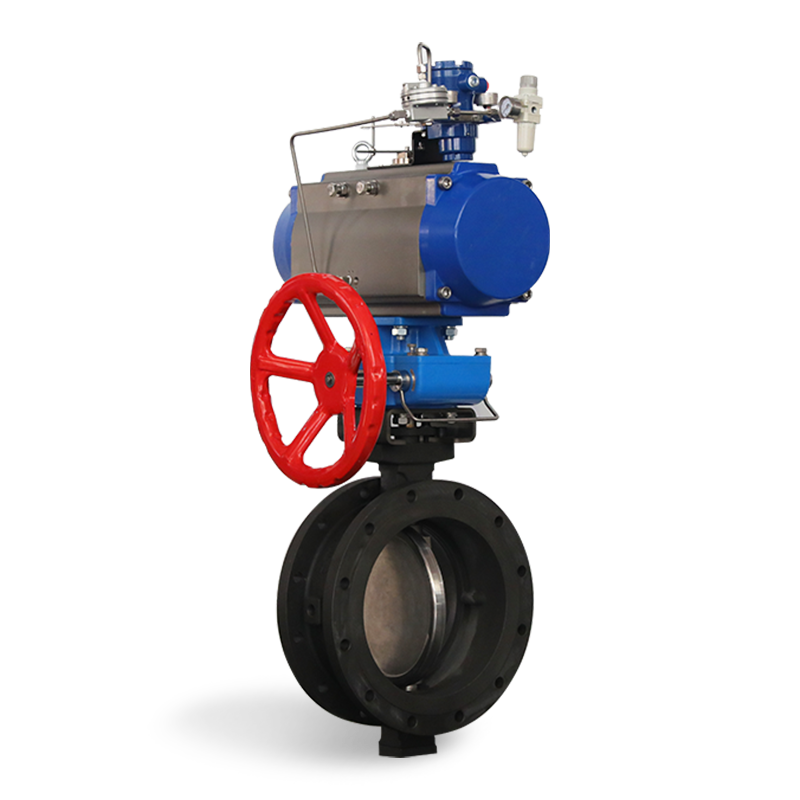 BR.W72W Series double eccentric butterfly valve