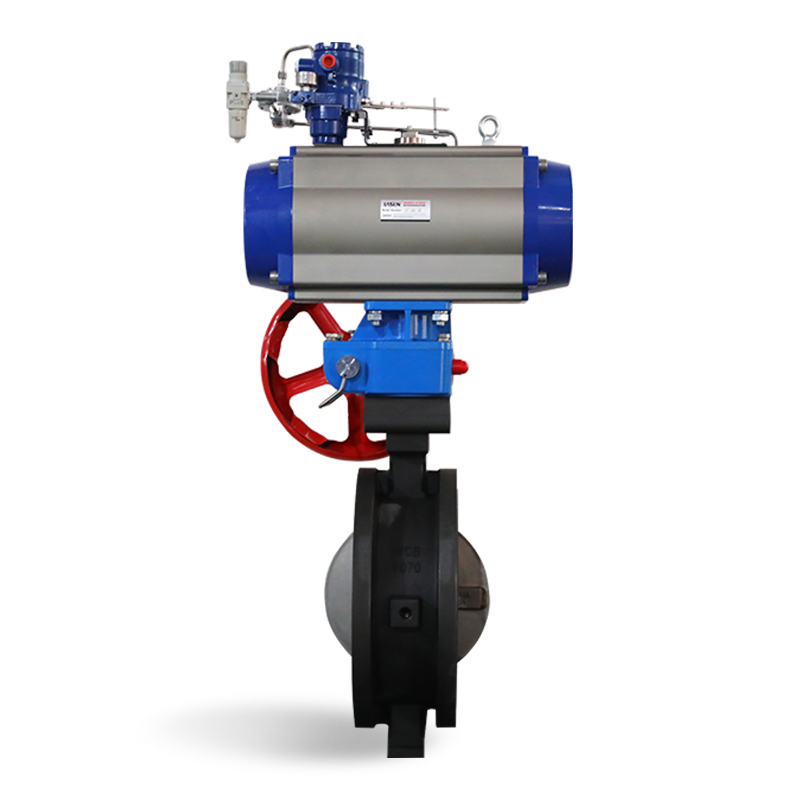 BR.W72W Series double eccentric butterfly valve