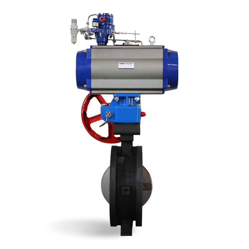 BR.W72W Series double eccentric butterfly valve